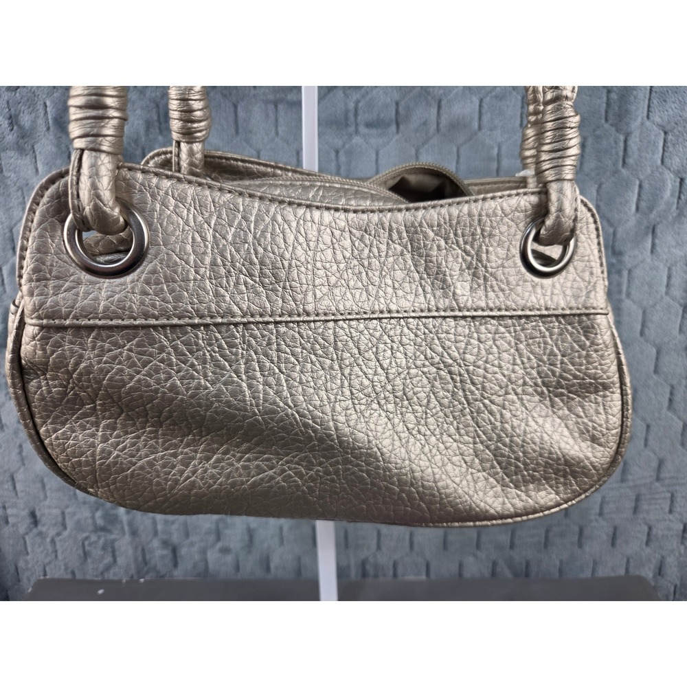 Rosetti Small Sensations Champagne Gold Metallic Pebbled Shoulder Bag Bag
